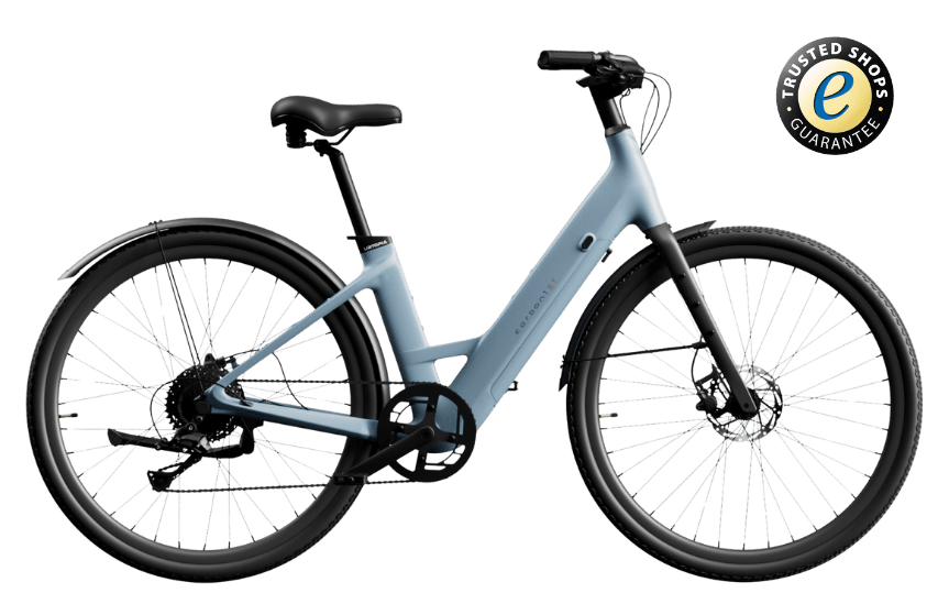 Carbon 1 Step-Thru Electric City Bicycle