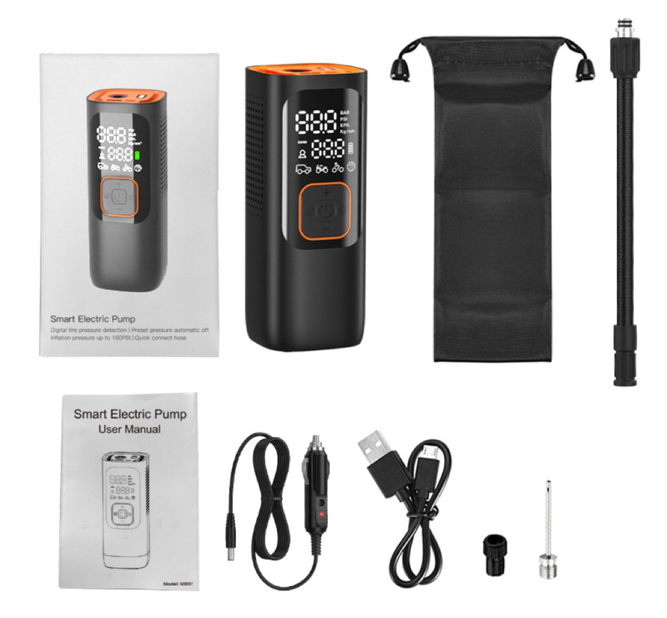 Pompe à air portable Urtopia