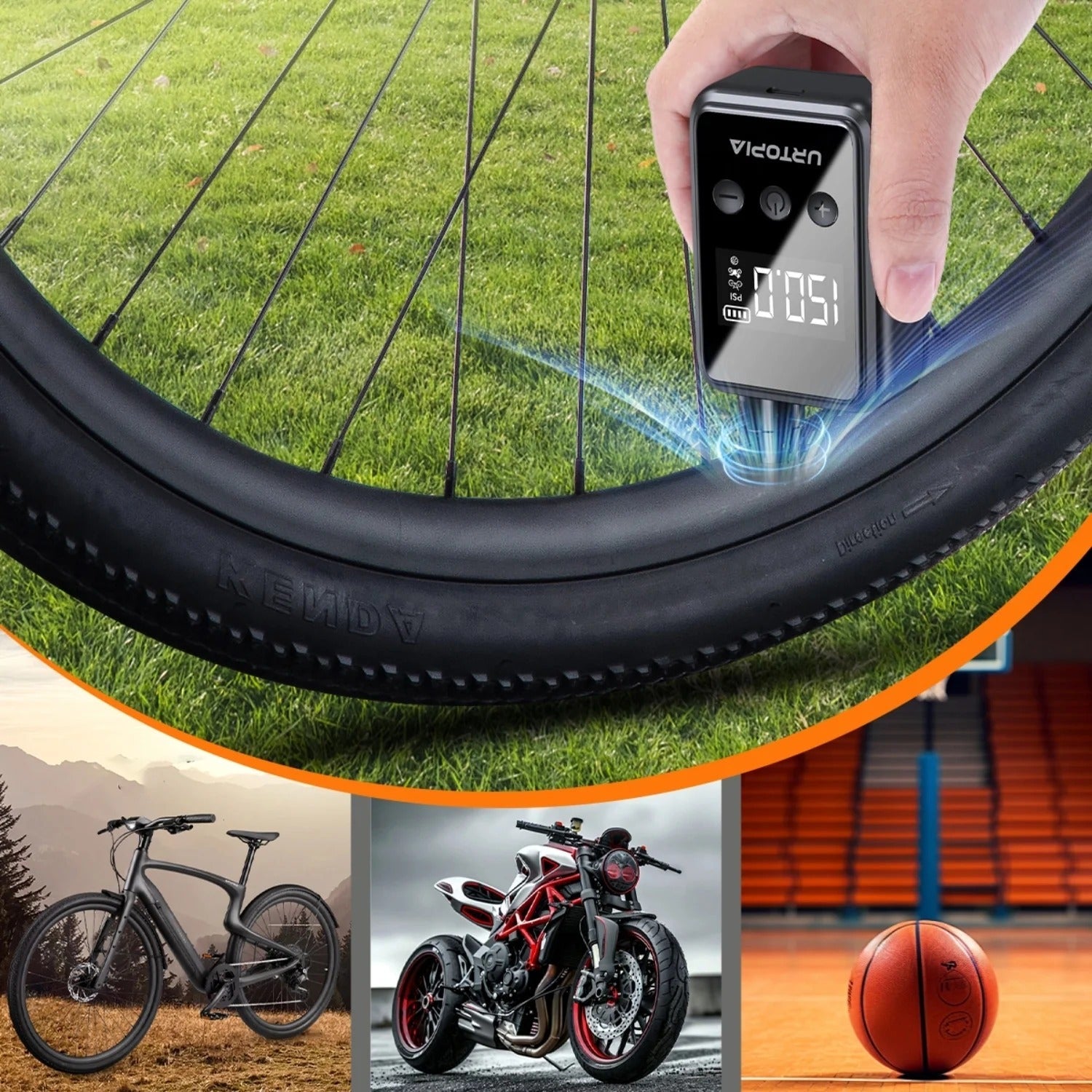 Mini Bike Pump - Urtopia EU