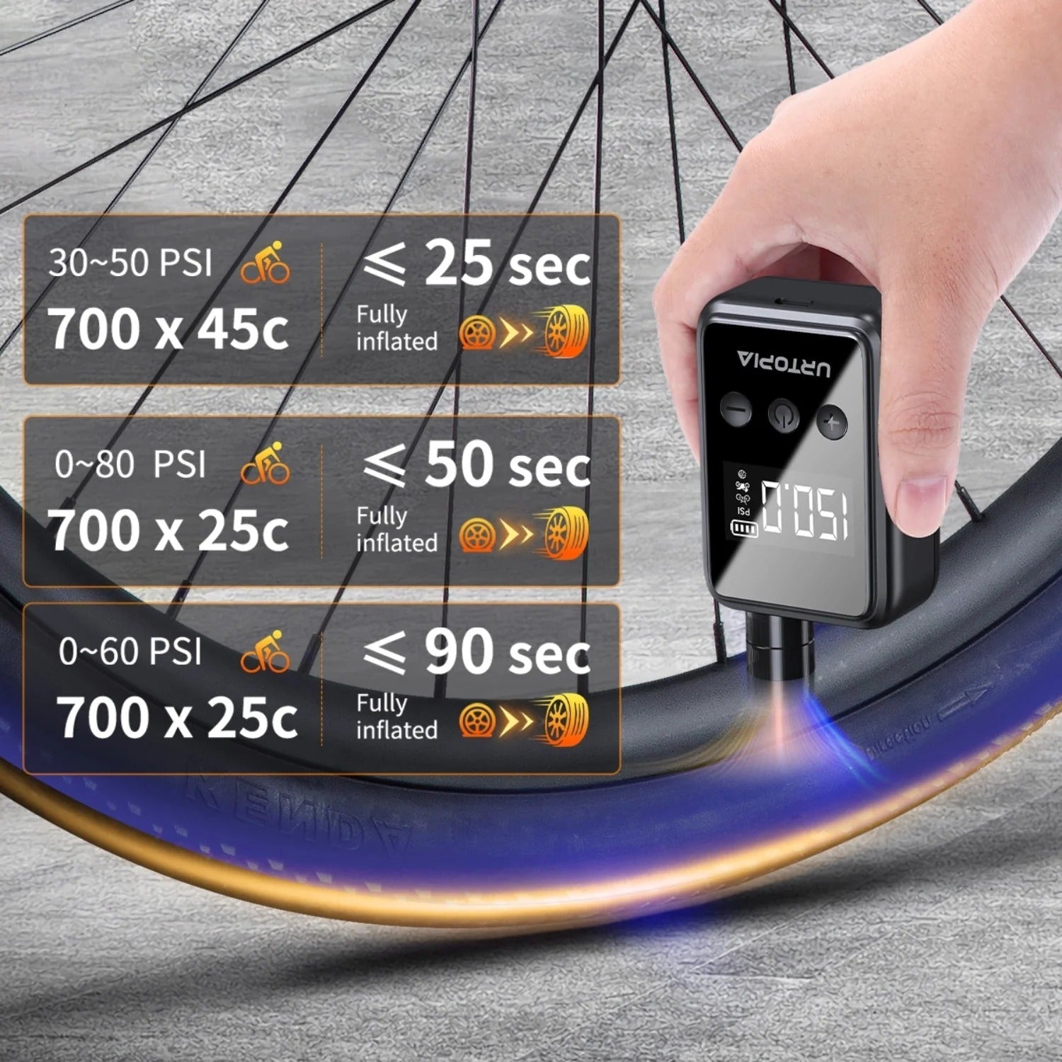 Mini Bike Pump - Urtopia EU