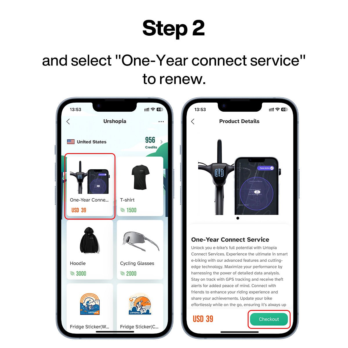 One - Year Connect Service - Urtopia EU